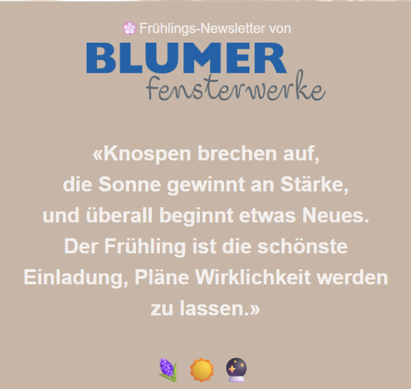 Titelbild des Newsletters